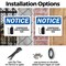 Signmission Compressed Non-Flammable Gas OSHA Notice Sign, Plastic, 14in W x 10in L, 2PK OS-2PACK-NS-P-1014-L-10758 - alternate 5